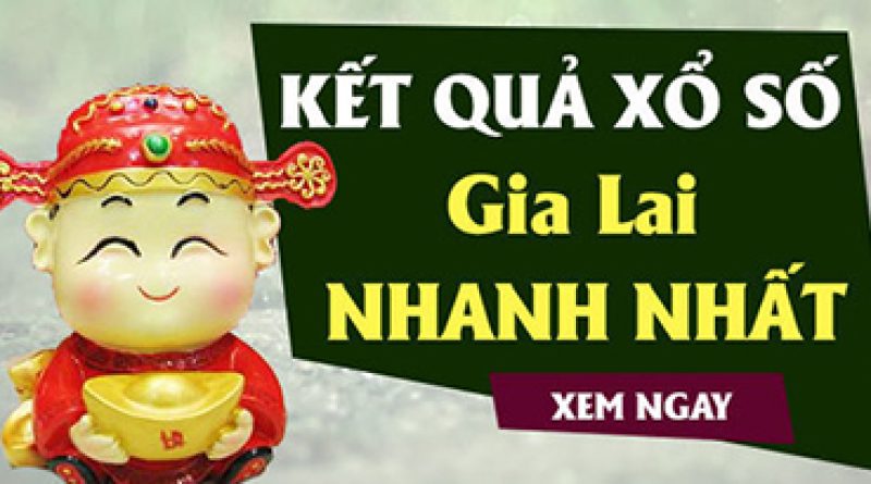 Kết quả xổ số Gia Lai 26-04-2024