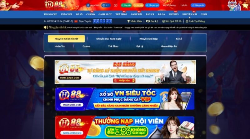 QH88VCL – Bật Mí Những Ưu Điểm Tại QH88 Trực Tuyến 