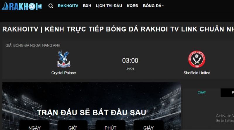 RakhoiTV | Phát trực tiếp bóng đá siêu nét số 1 Việt Nam