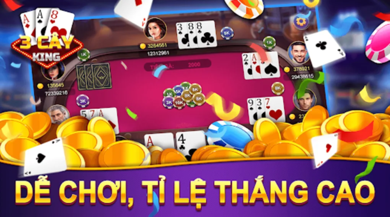 Game bài 3 cây là gì? Luật chơi 3 cây cơ bản cho tân thủ chi tiết