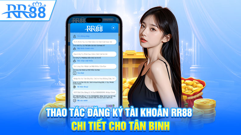 Đăng ký RR88 trên app 